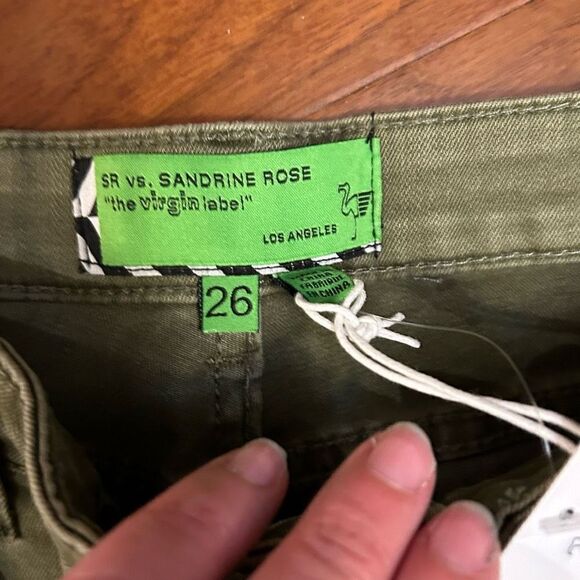Sandrine Rose (sold by Free People) skinny jeans size 26 in army‎ - Picture 3 of 10